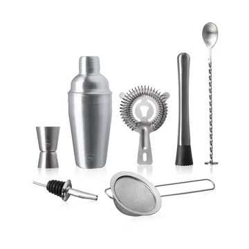 Vacuvin Lovers Bar In A Box cocktailset - Rostfritt stål, 7 delar - Vacuvin