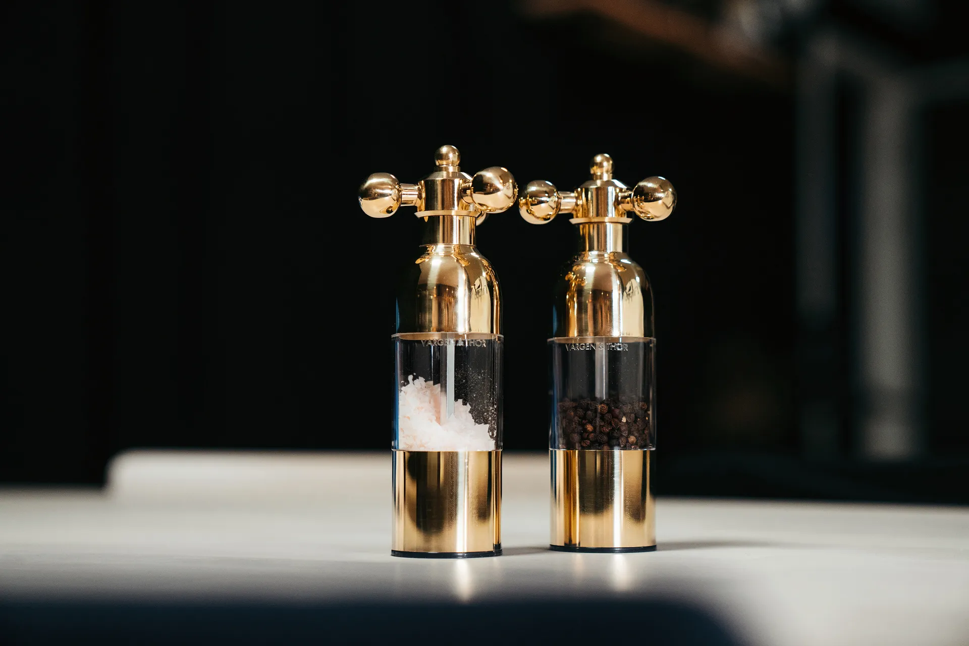 Axia salt- och pepparkvarn set, Cava Vargen & Thor