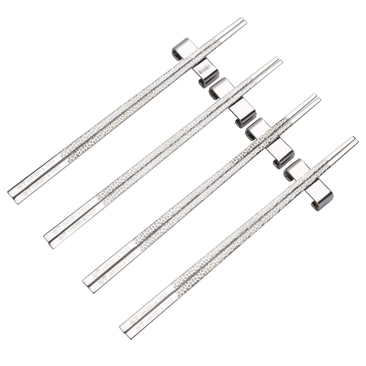 Kito Chopsticks ätpinnar 4-pack - Silver - Vargen & Thor