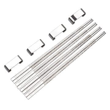 Kito Chopsticks ätpinnar 4-pack - Silver - Vargen & Thor