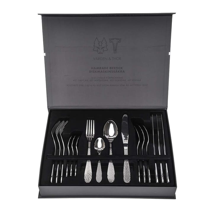 Vargen & Thor bestickset 16 delar, Gråfot, silver Vargen & Thor