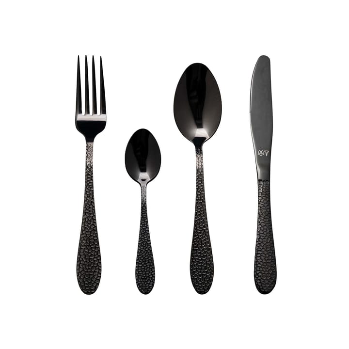Vargen & Thor bestickset 16 delar - Onyx, svart - Vargen & Thor