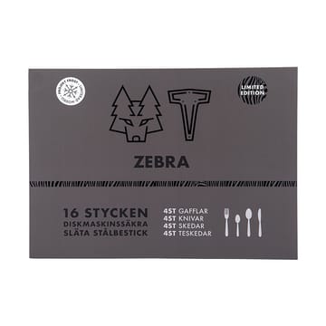 Zebra bestickset - 16 delar - Vargen & Thor
