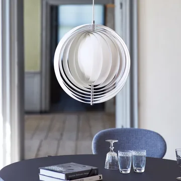 Moon taklampa Ø44,5 cm - Vit - Verpan