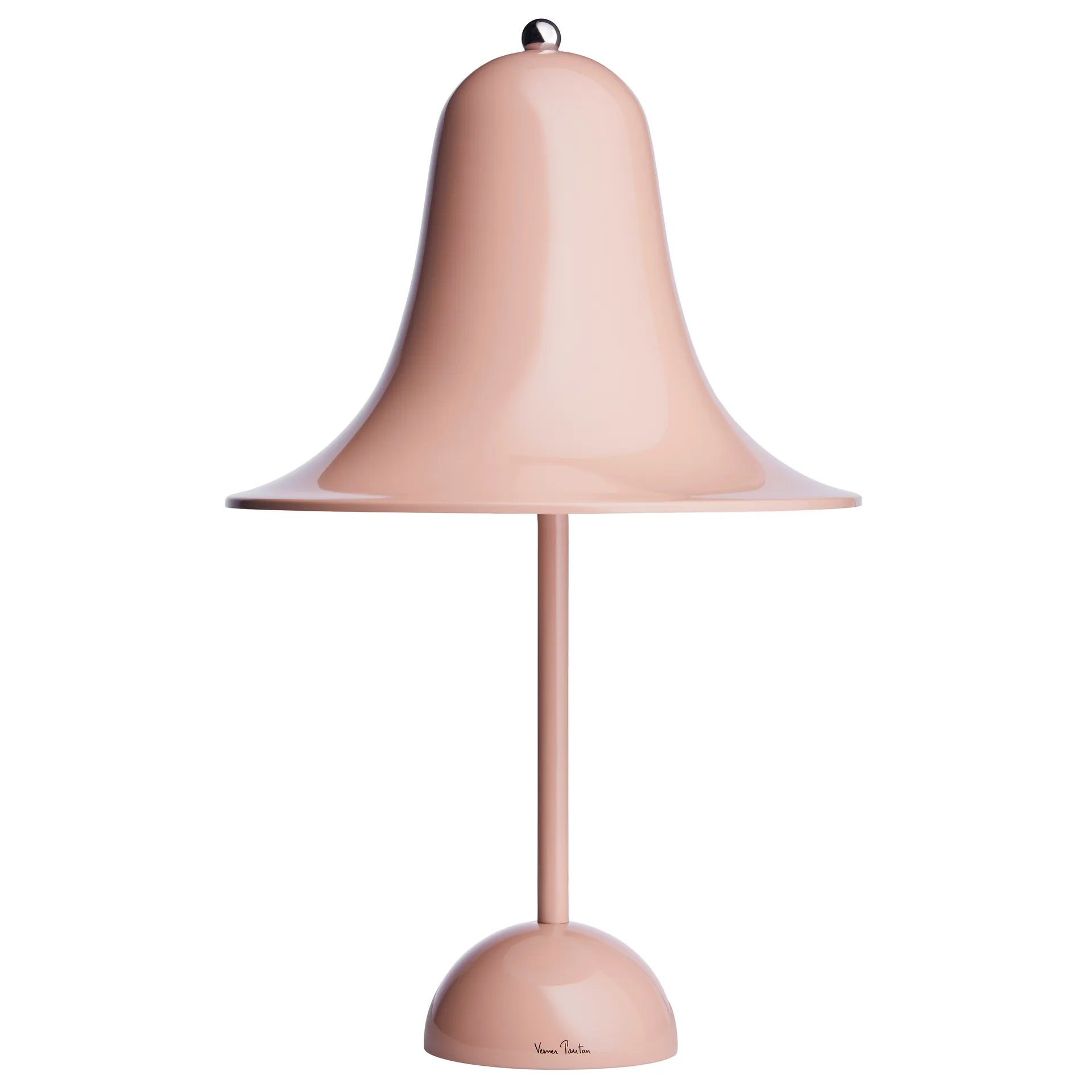 Pantop bordslampa Ø23 cm, Dusty rose Verpan