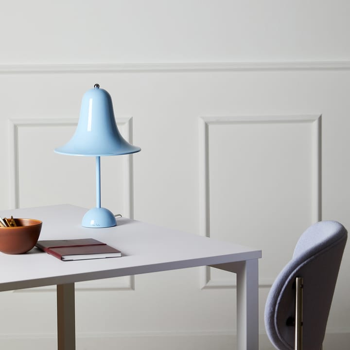 Pantop bordslampa Ø23 cm - Light blue - Verpan