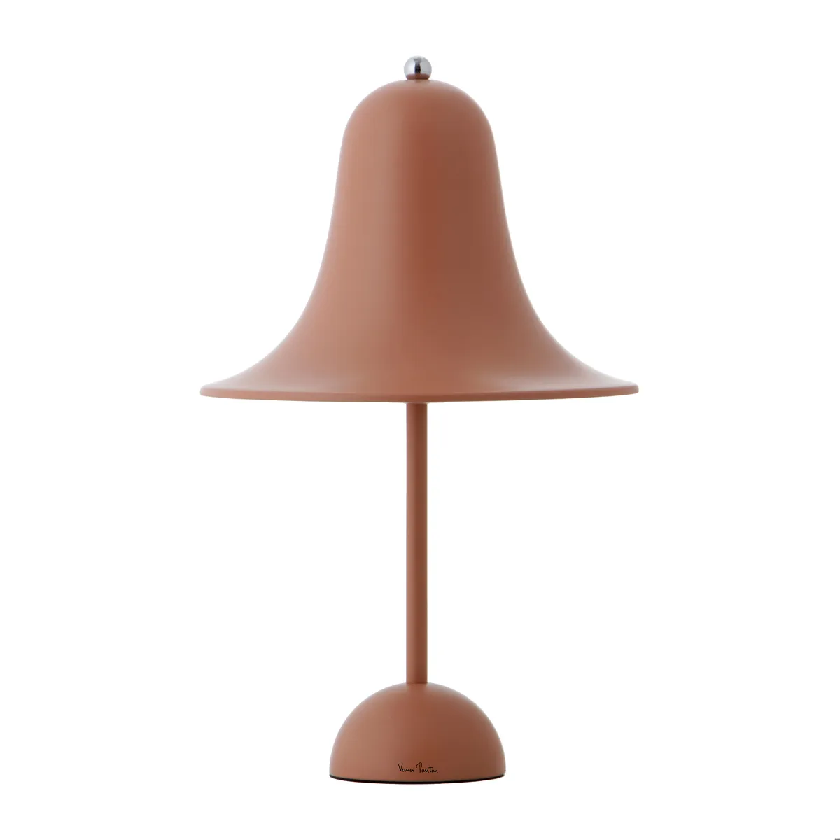 Verpan Pantop bordslampa Ø23 cm Matt terracotta