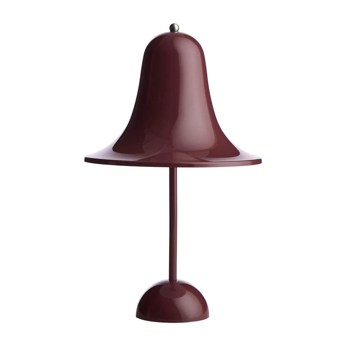 Verpan Pantop portable bordslampa 30 cm Burgundy