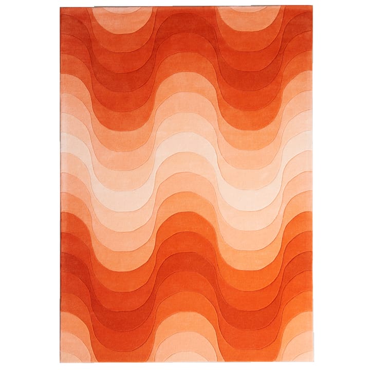 Wave matta 170x240 cm - Orange - Verpan