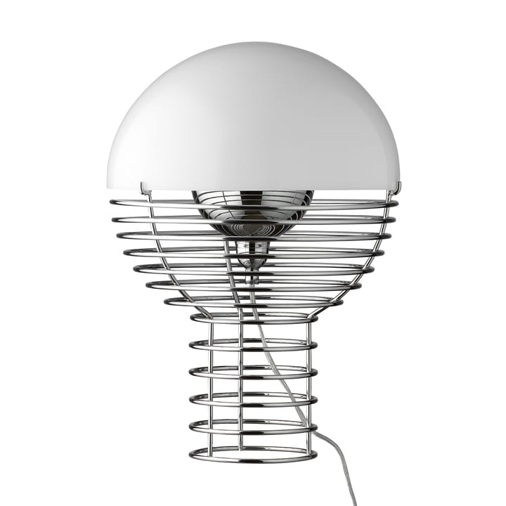 Wire bordslampa Ø40 cm - Vit - Verpan