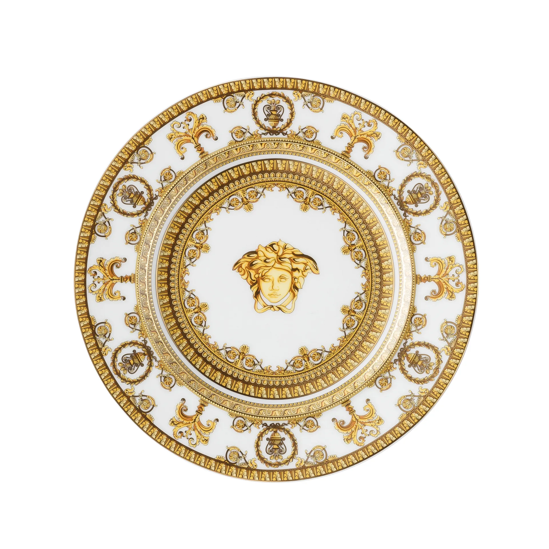 Versace I love Baroque assiett, Bianco Versace