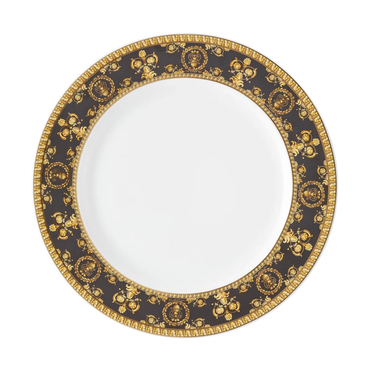 Versace Versace I love Baroque desserttallrik Nero