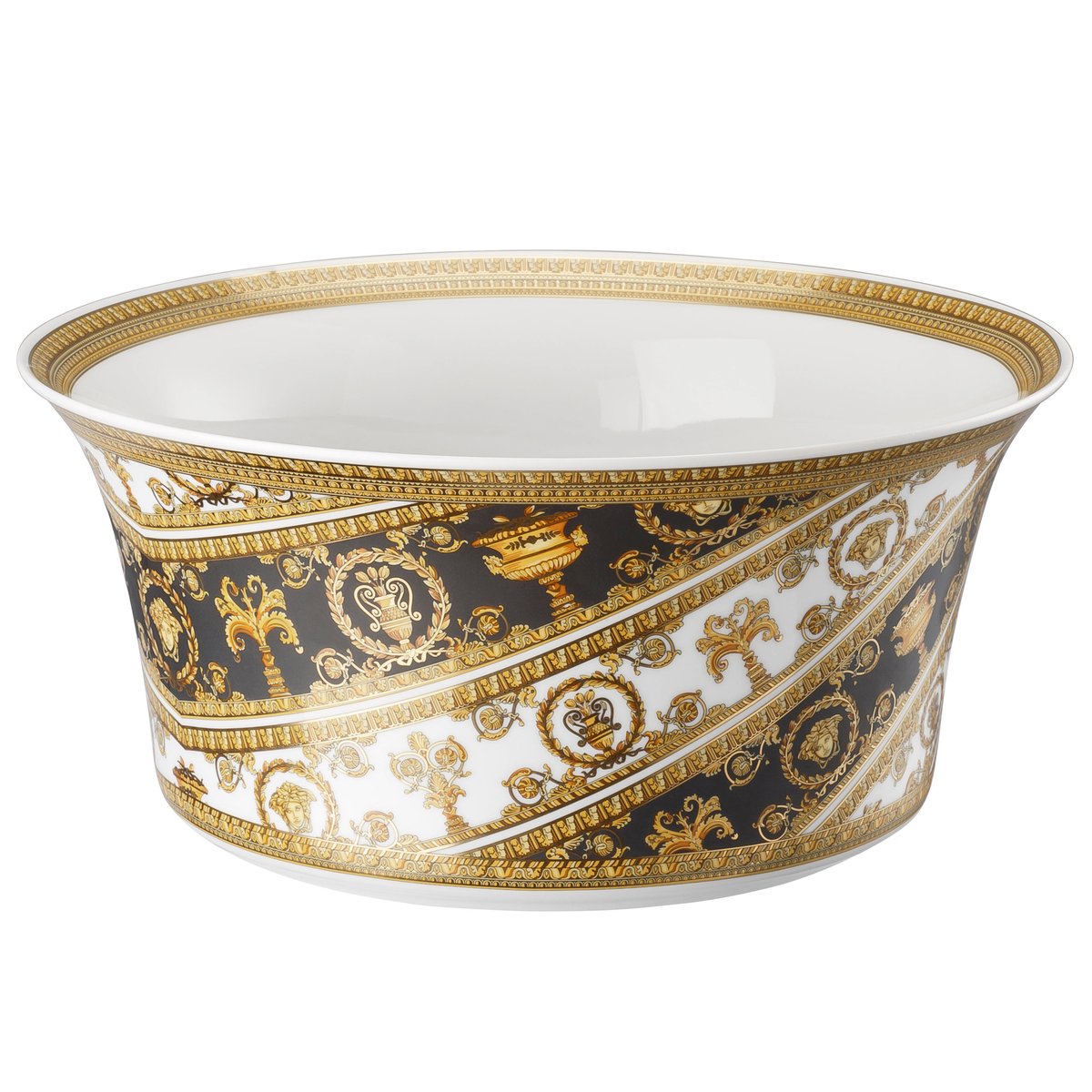 Versace I love Baroque salladsskål Stor | Skandinavisk Design | Salladsskålar | Guldfärgad