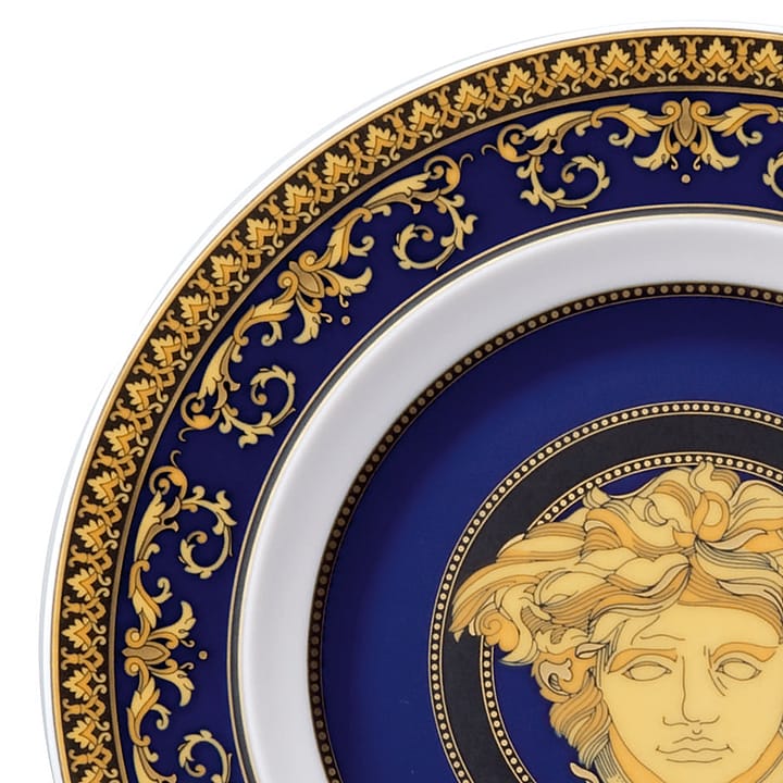 Versace Medusa Blue assiett - 18 cm - Versace