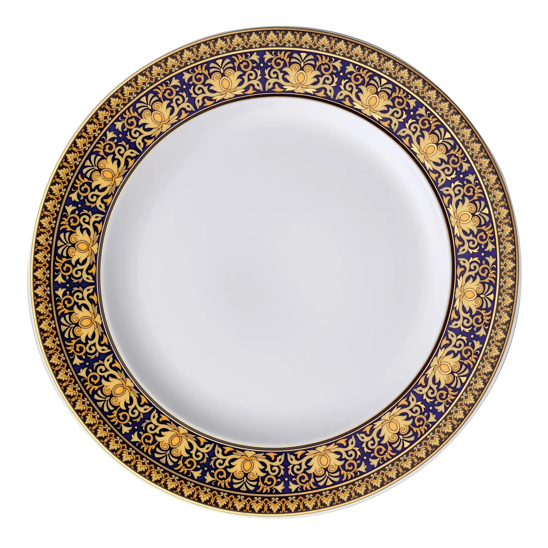 Versace Medusa Blue desserttallrik, 22 cm Versace