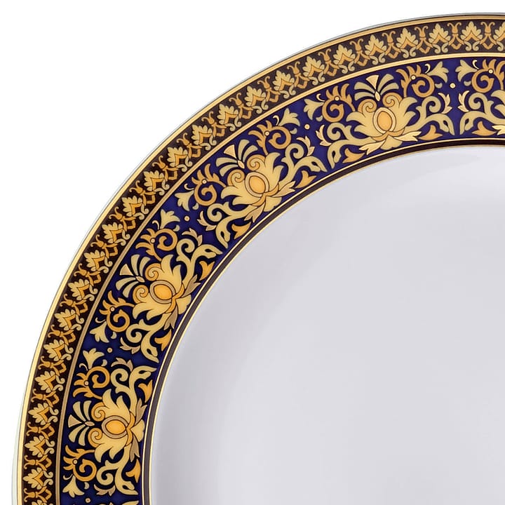 Versace Medusa Blue desserttallrik, 22 cm Versace