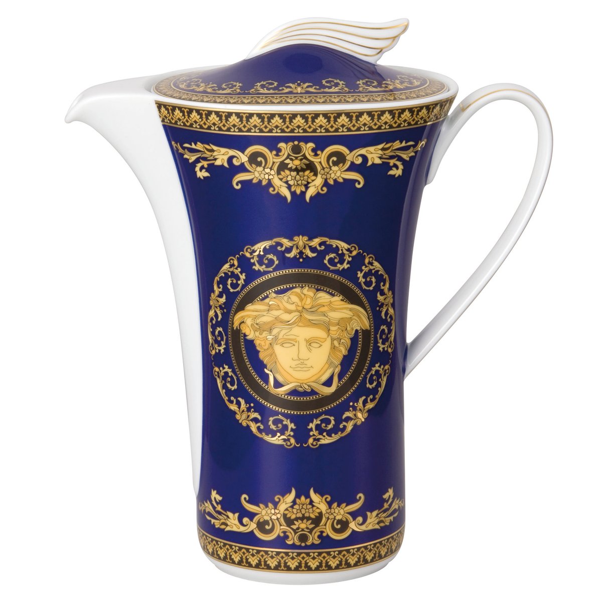 Versace Medusa Blue kaffekanna 1,2 l | Skandinavisk Design | Vattenkaraffer & Kannor | Blå