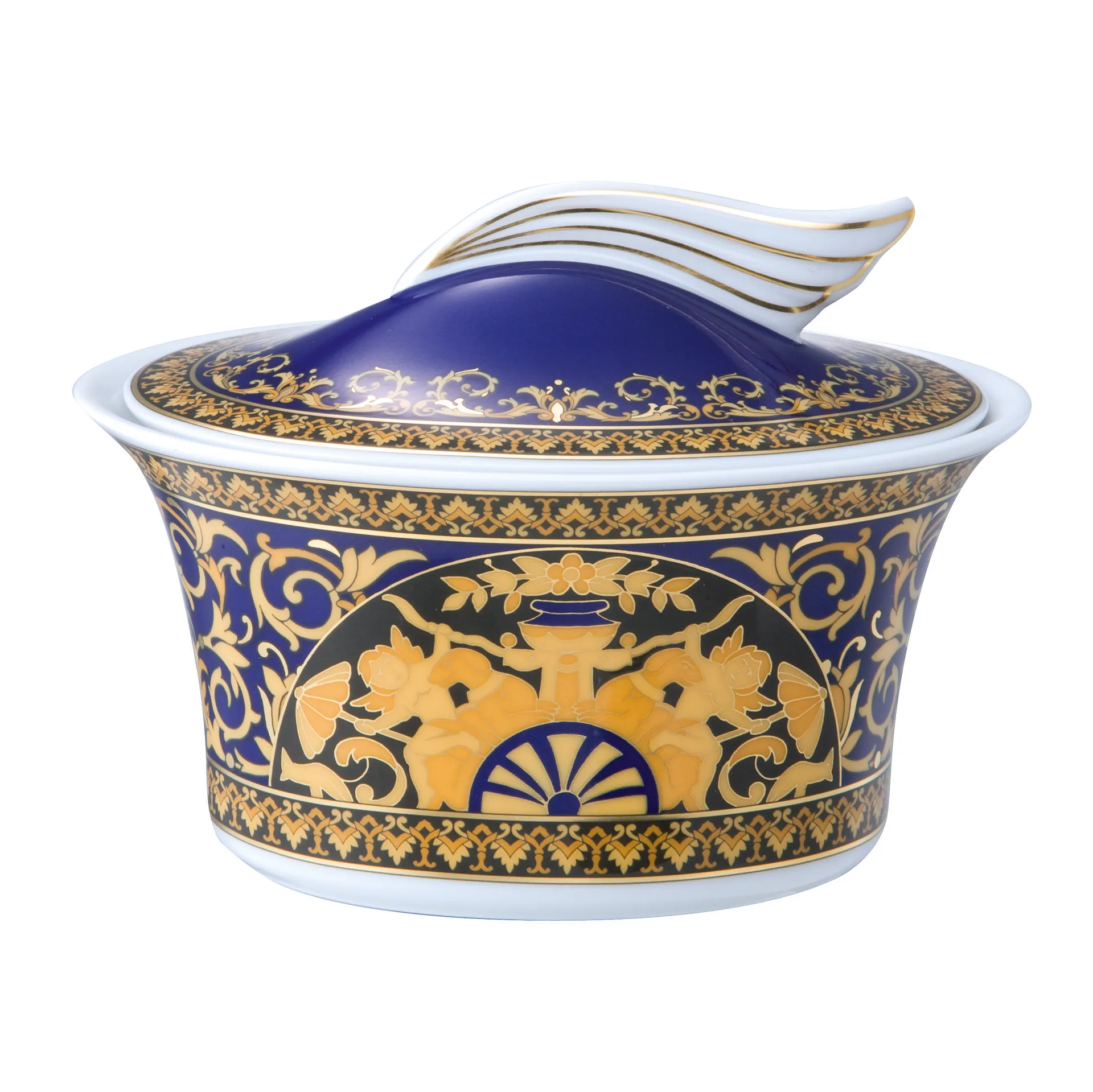 Versace Medusa Blue sockerskål, I love Baroque Versace