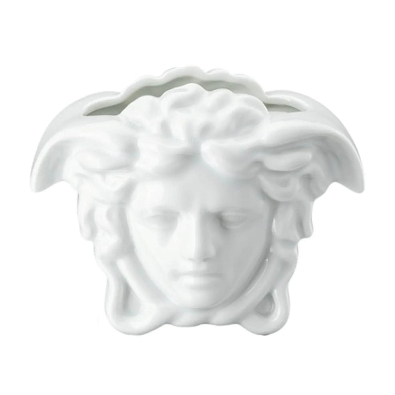 Versace Medusa Grande vas 9 cm, Vit Versace