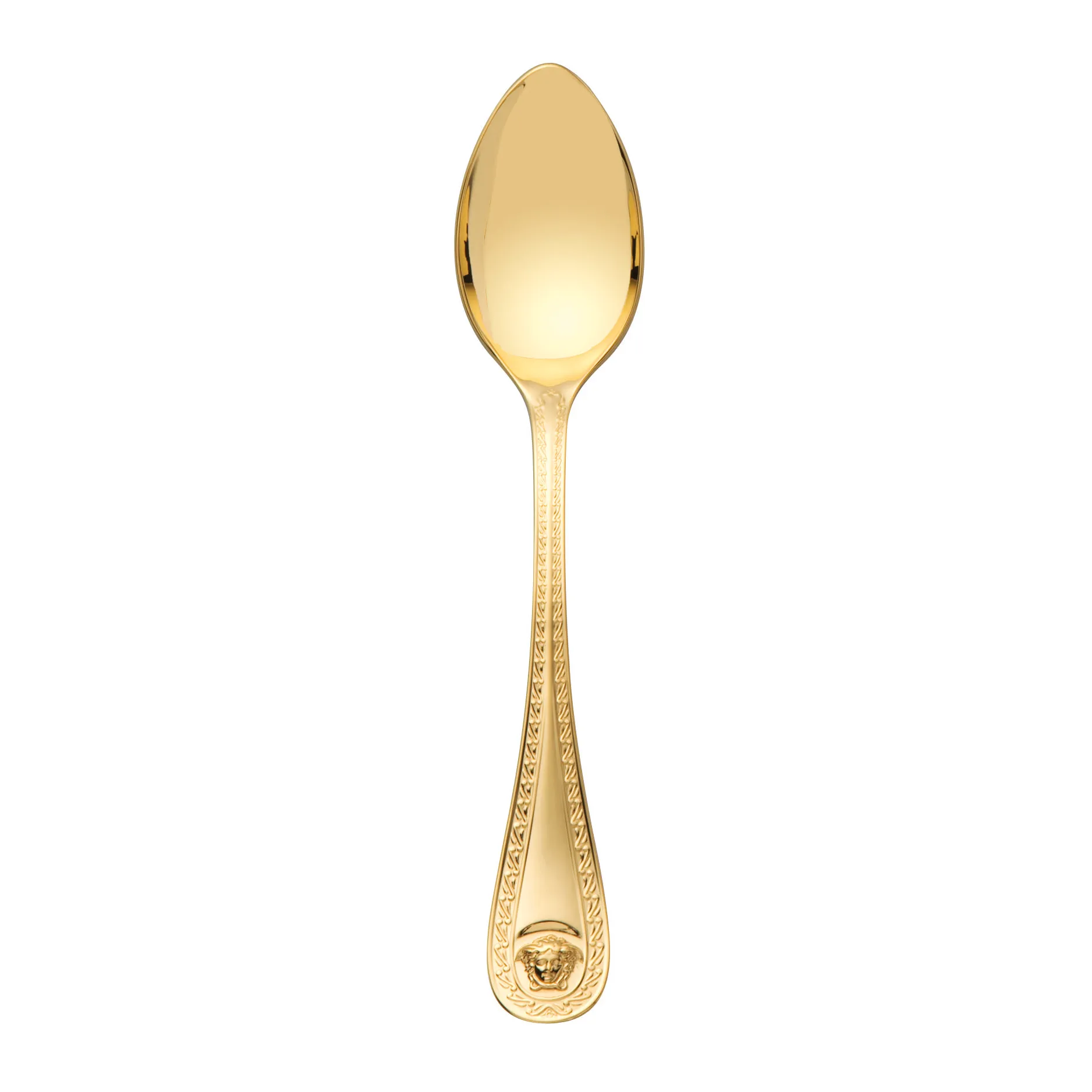 Versace Medusa kaffesked guldpläterad, 14 cm Versace
