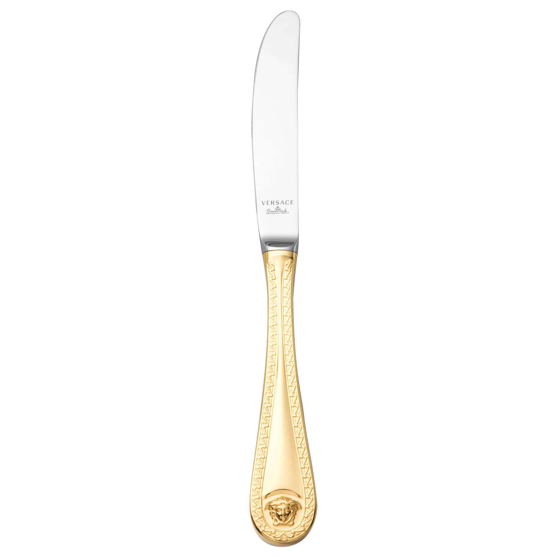 Versace Medusa matkniv guldpläterad, 22,5 cm Versace