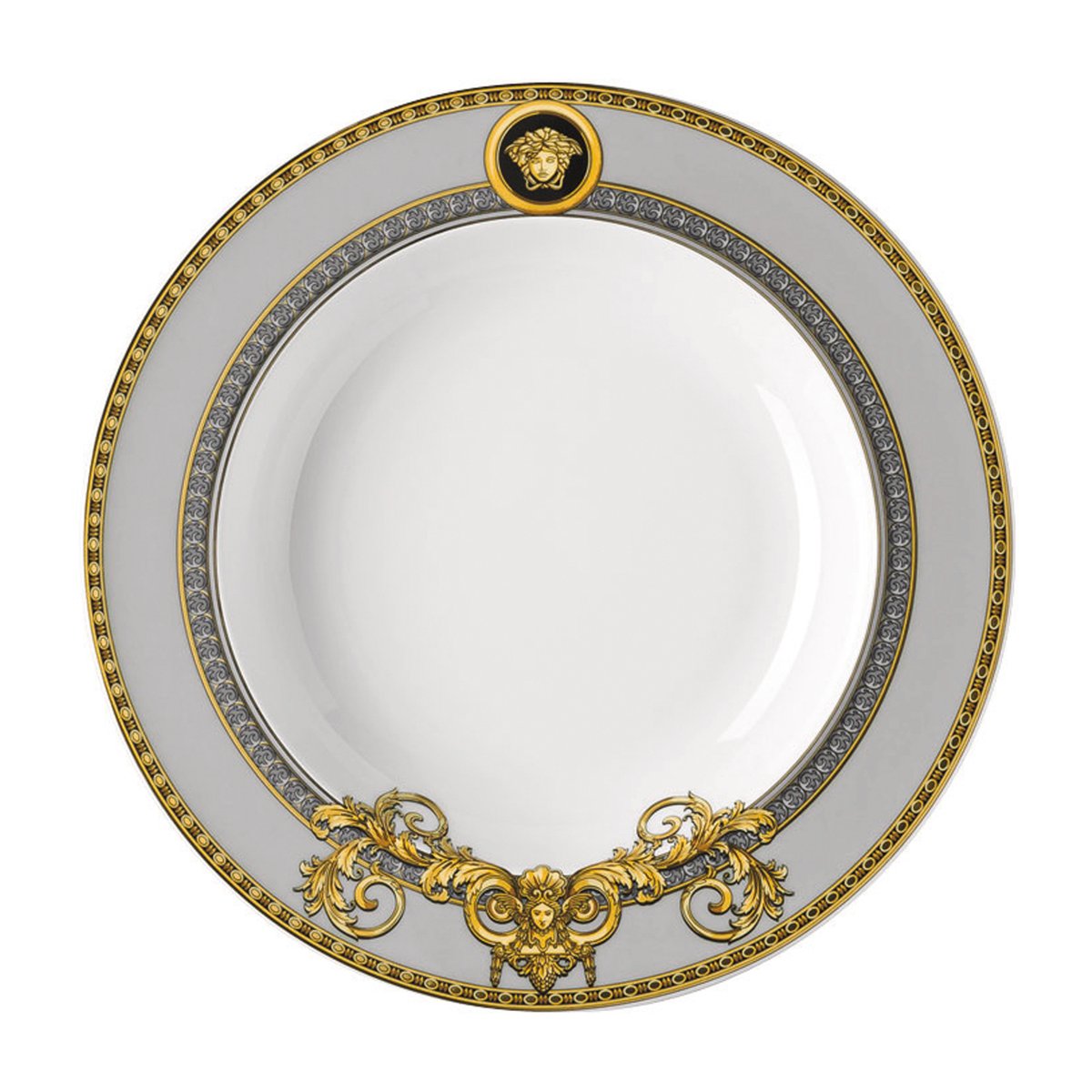 Versace Prestige Gala djup tallrik Ø22 cm | Skandinavisk Design | Djupa tallrikar | Multi