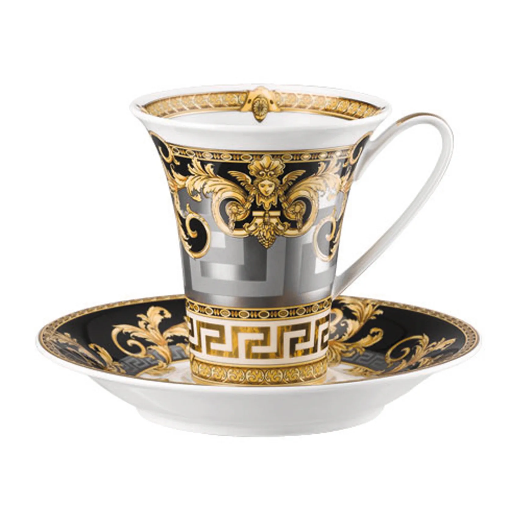 Versace Prestige Gala kaffekopp med fat, 18 cl Versace