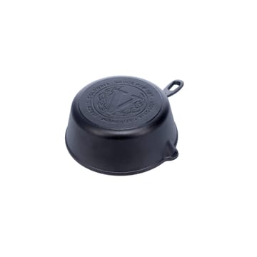 Gjutjärnskastrull Ø22 cm - Mattsvart - Victoria