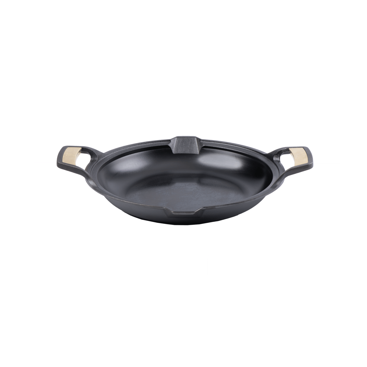 Victoria Signature paellapanna polerat gjutjärn 33 cm Svart
