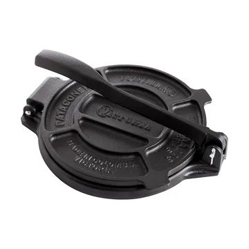 Tortillapress gjutjärn 20 cm - Svart - Victoria