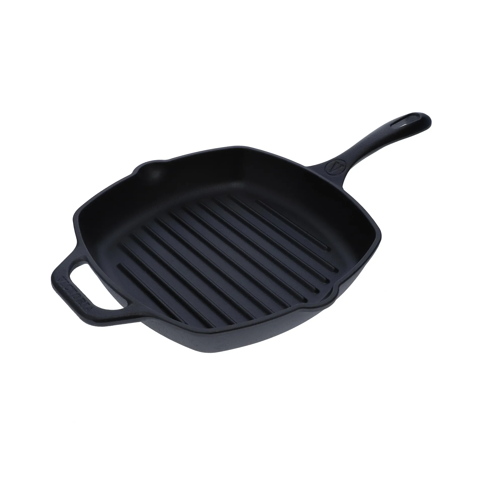 Victoria fyrkantig grillpanna gjutjärn enameled, 44,1x28,4 cm Victoria