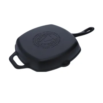 Victoria fyrkantig grillpanna gjutjärn enameled - 44,1x28,4 cm - Victoria