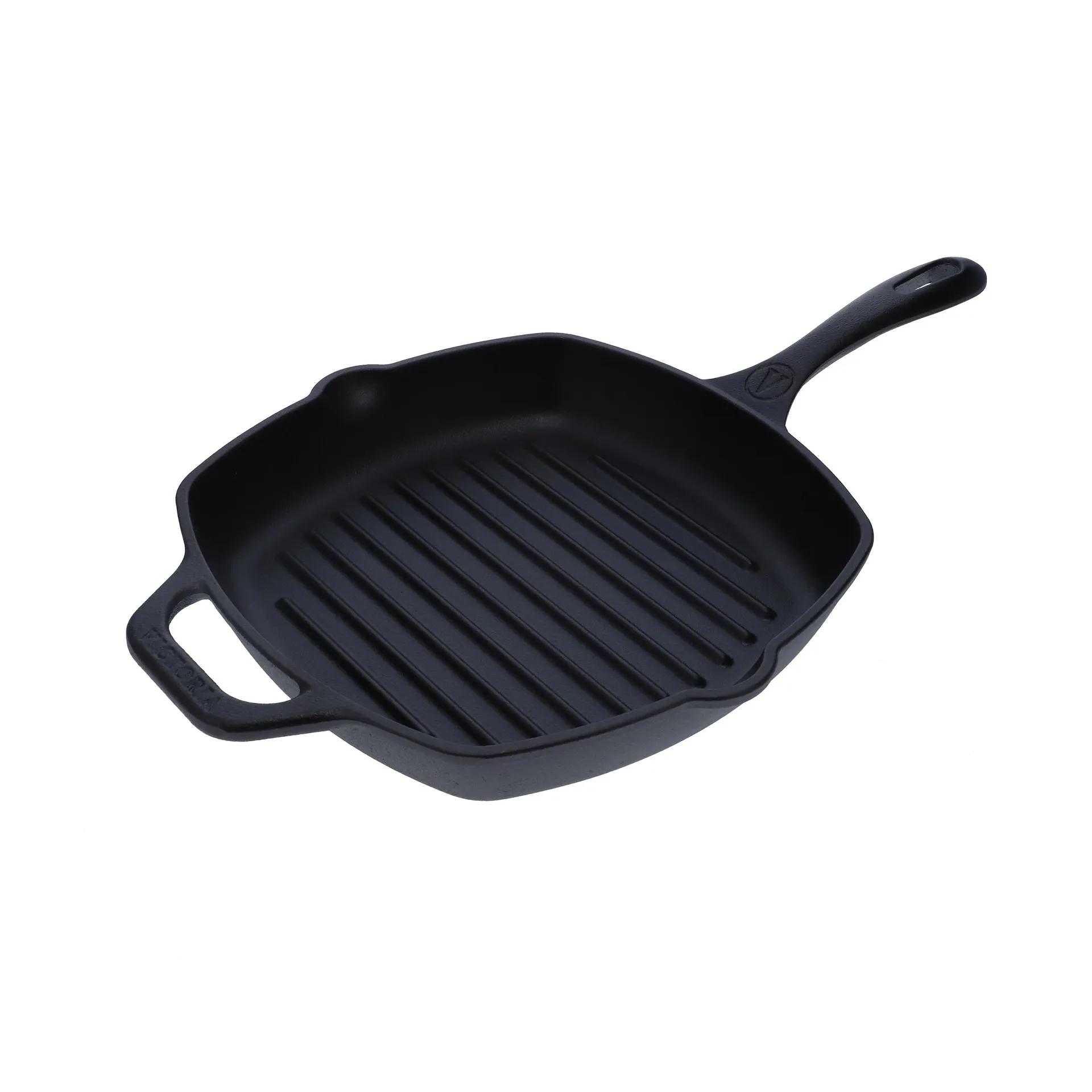 Victoria fyrkantig grillpanna gjutjärn pre-seasoned, 44,1x28,4 cm Victoria