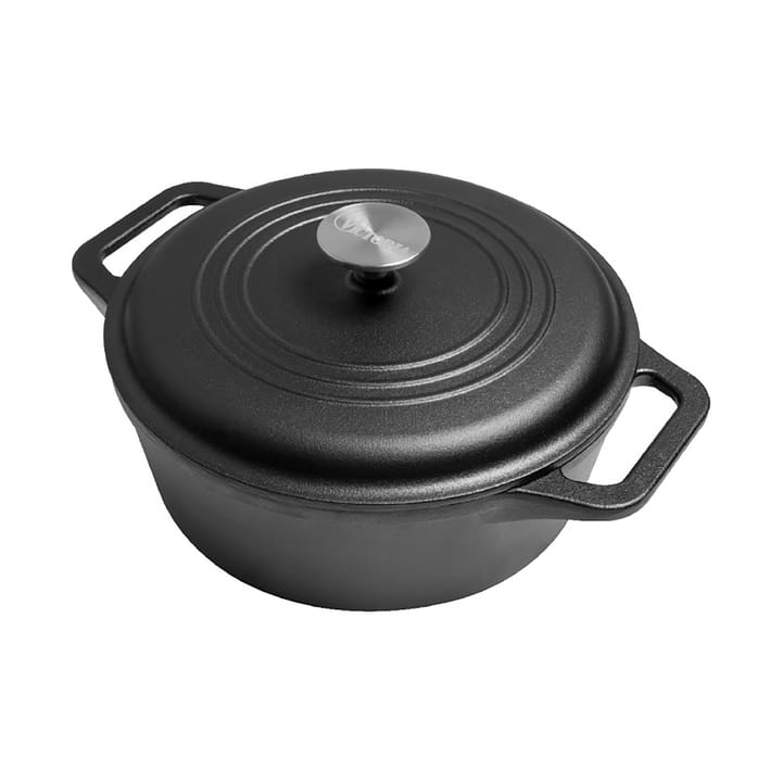 Victoria gryta gjutjärn pre-seasoned - 6,6 L - Victoria
