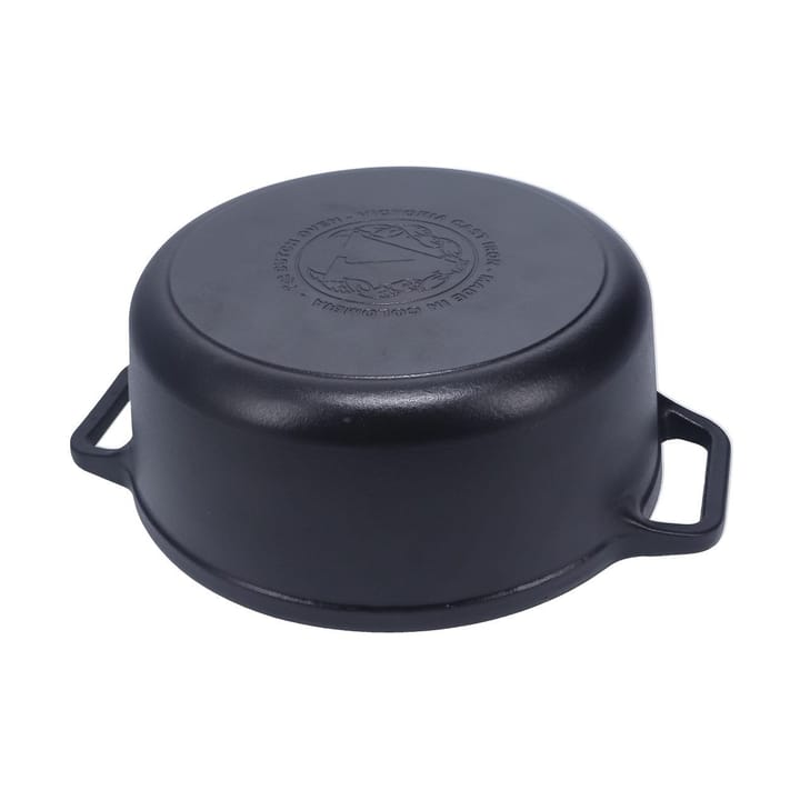 Victoria gryta gjutjärn pre-seasoned, 6,6 L Victoria