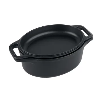 Victoria gryta och brödpanna gjutjärn enameled - 2 delar - Victoria