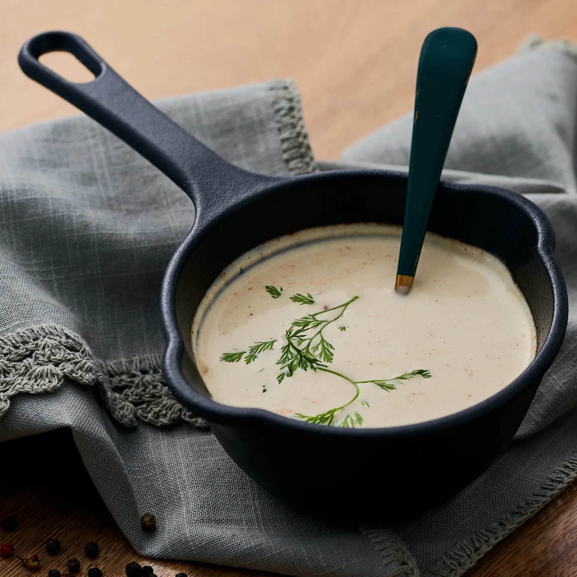 Victoria kastrull gjutjärn enameled, 44,2 cl Victoria