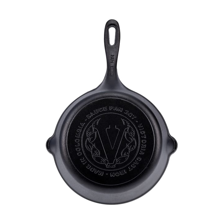 Victoria kastrull gjutjärn pre-seasoned, 1,9 L Victoria