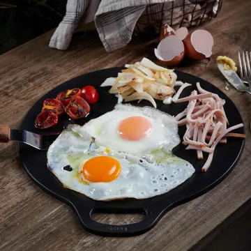 Victoria Tawa stekhäll gjutjärn pre-seasoned - Ø38 cm - Victoria