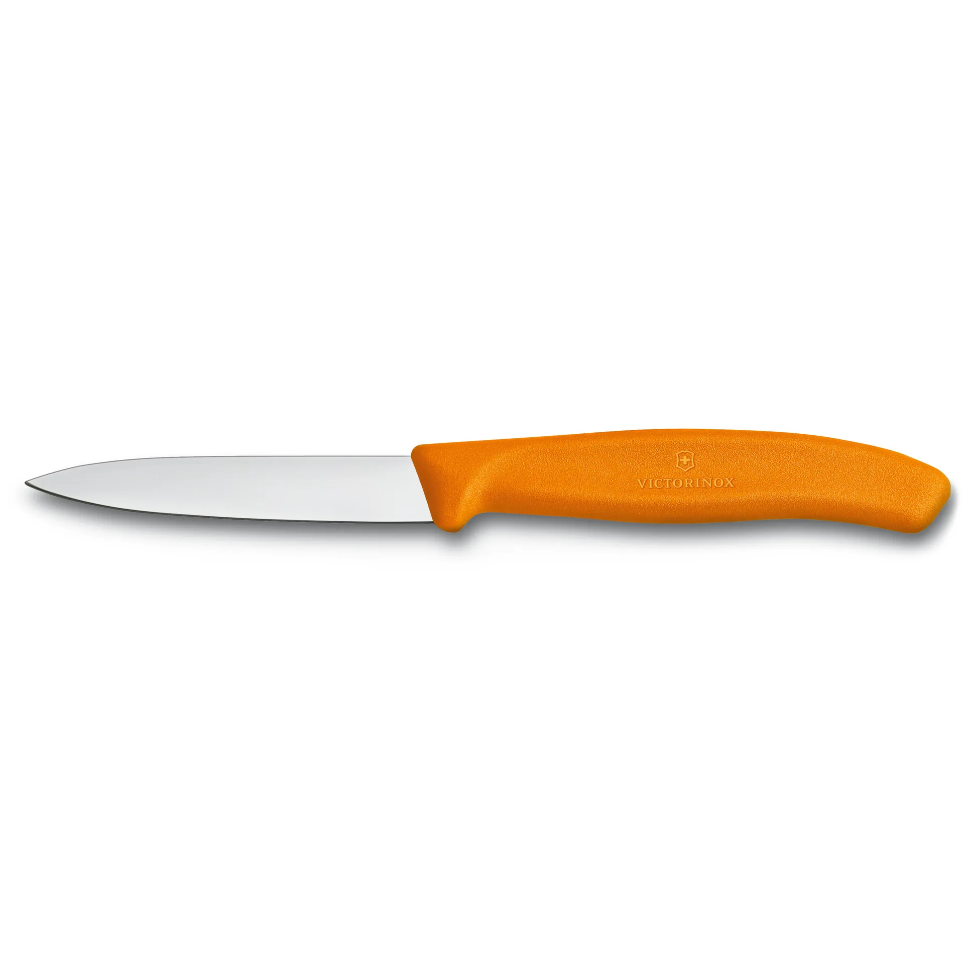 Swiss Classic grönsaks-/skalkniv 8 cm, Orange Victorinox