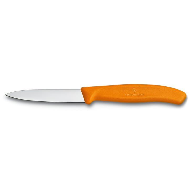 Swiss Classic grönsaks-/skalkniv 8 cm - Orange - Victorinox