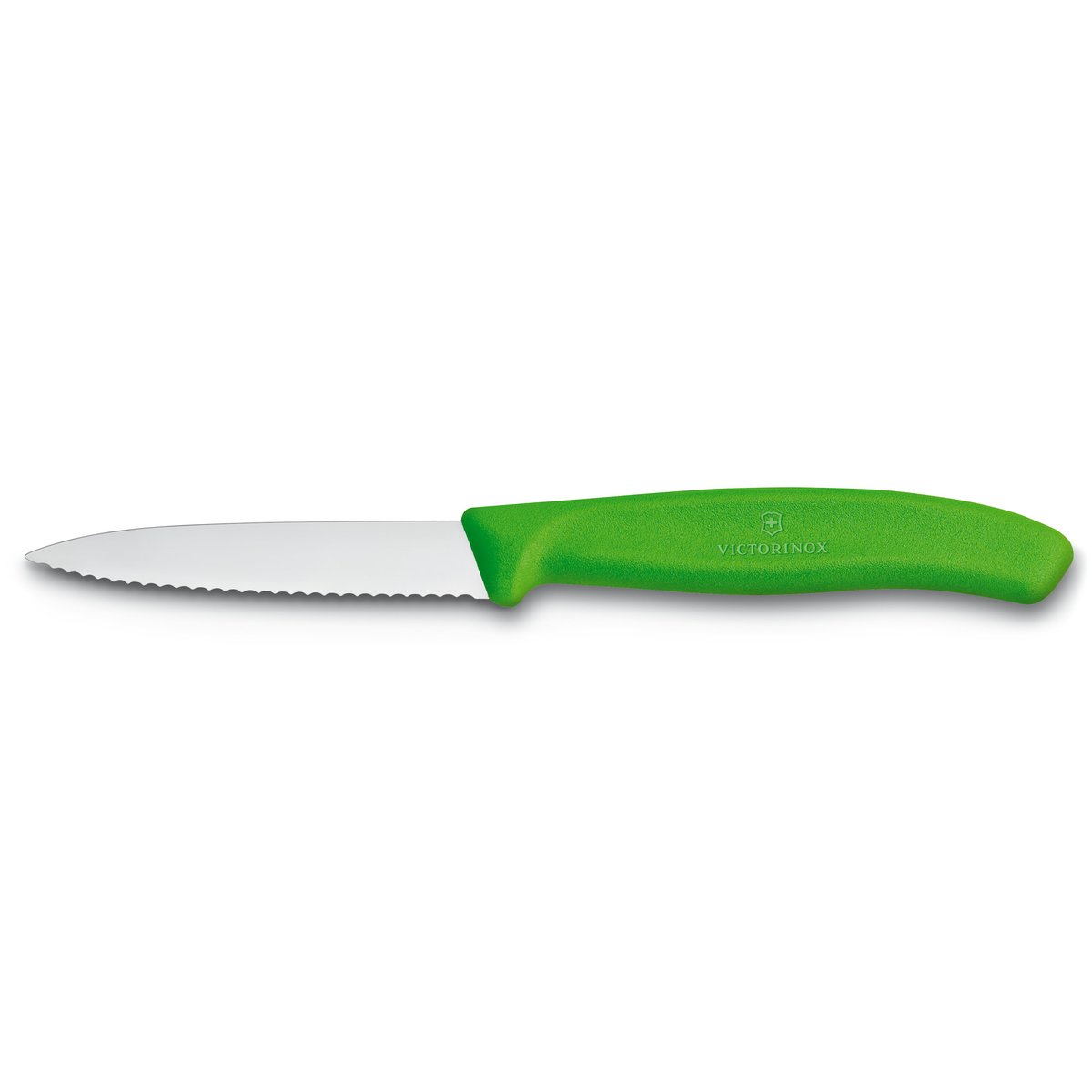 Victorinox Swiss Classic grönsaks-/skalkniv tandad 8 cm Grön