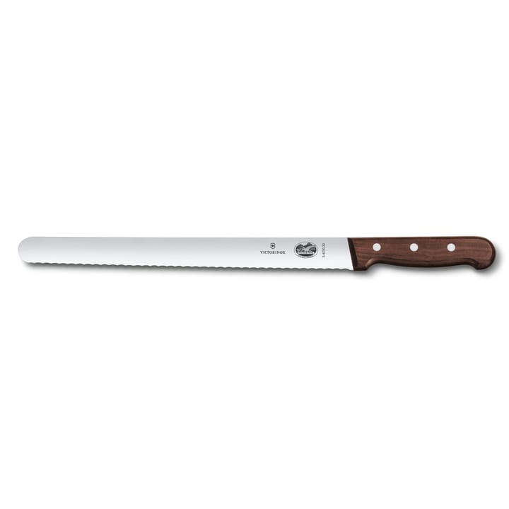 Victorinox skinkkniv vågtandad 30 cm - Furu - Victorinox