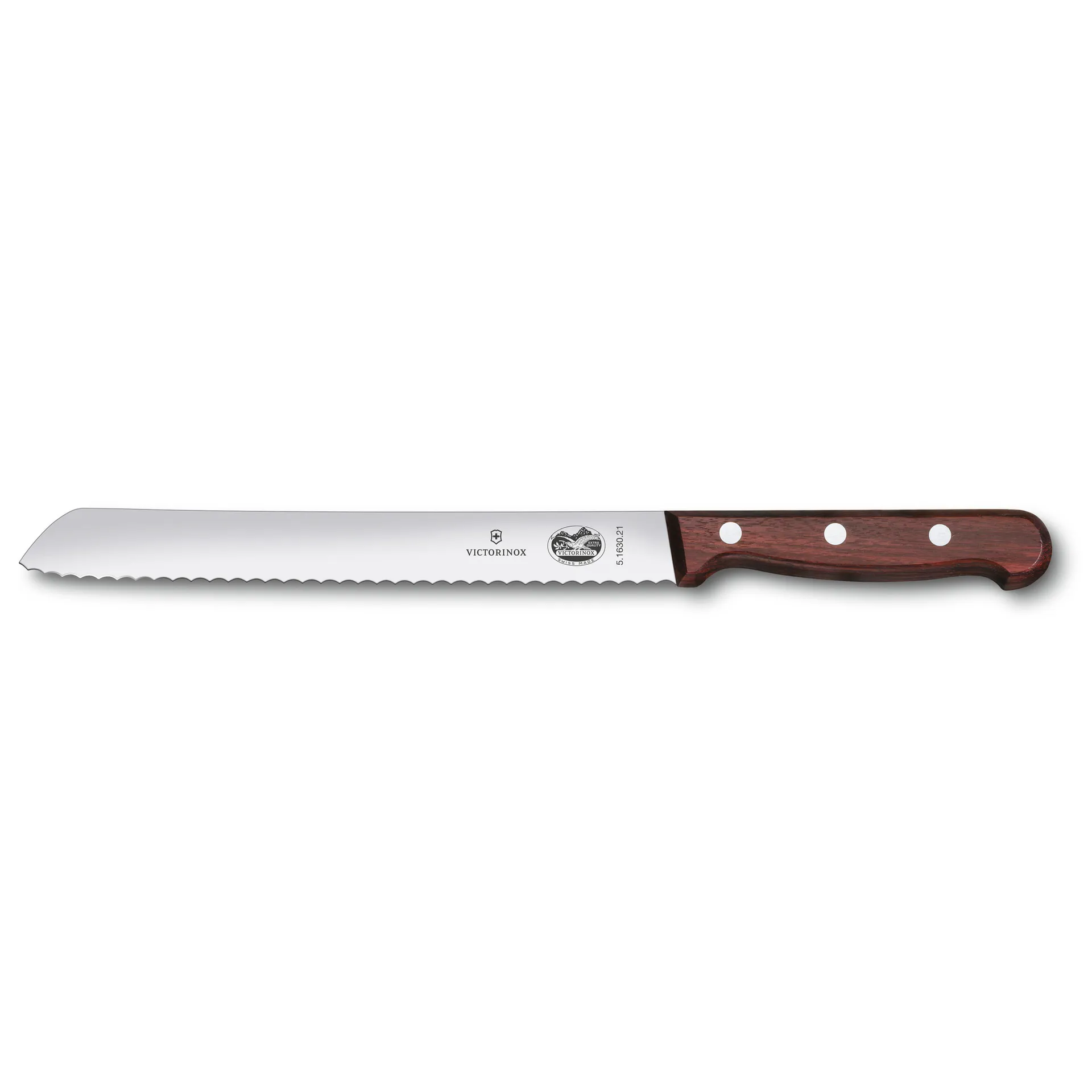 Wood brödkniv 21 cm, Rostfritt stål-lönn Victorinox