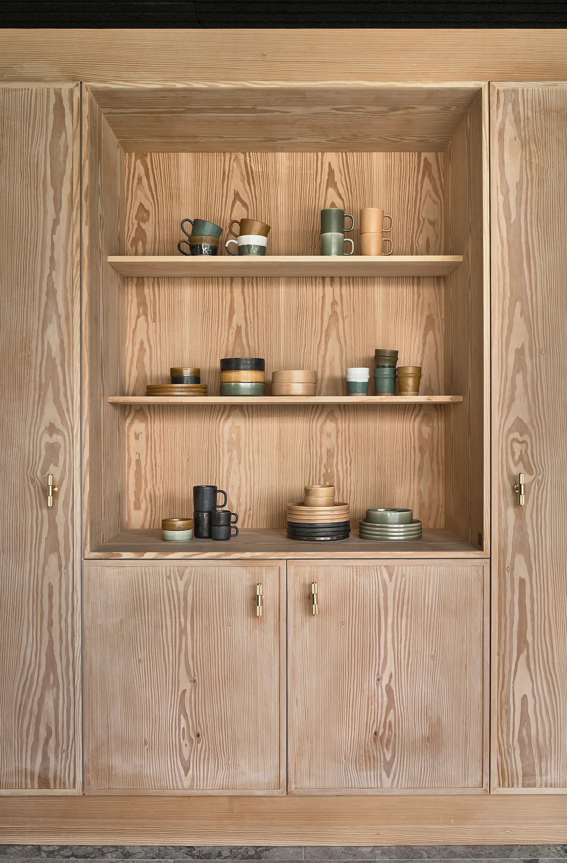 Evig mugg 35 cl, Grön-brun Villa Collection