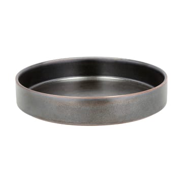 Fjord serveringsfat Ø27,5 cm - Black metallic - Villa Collection