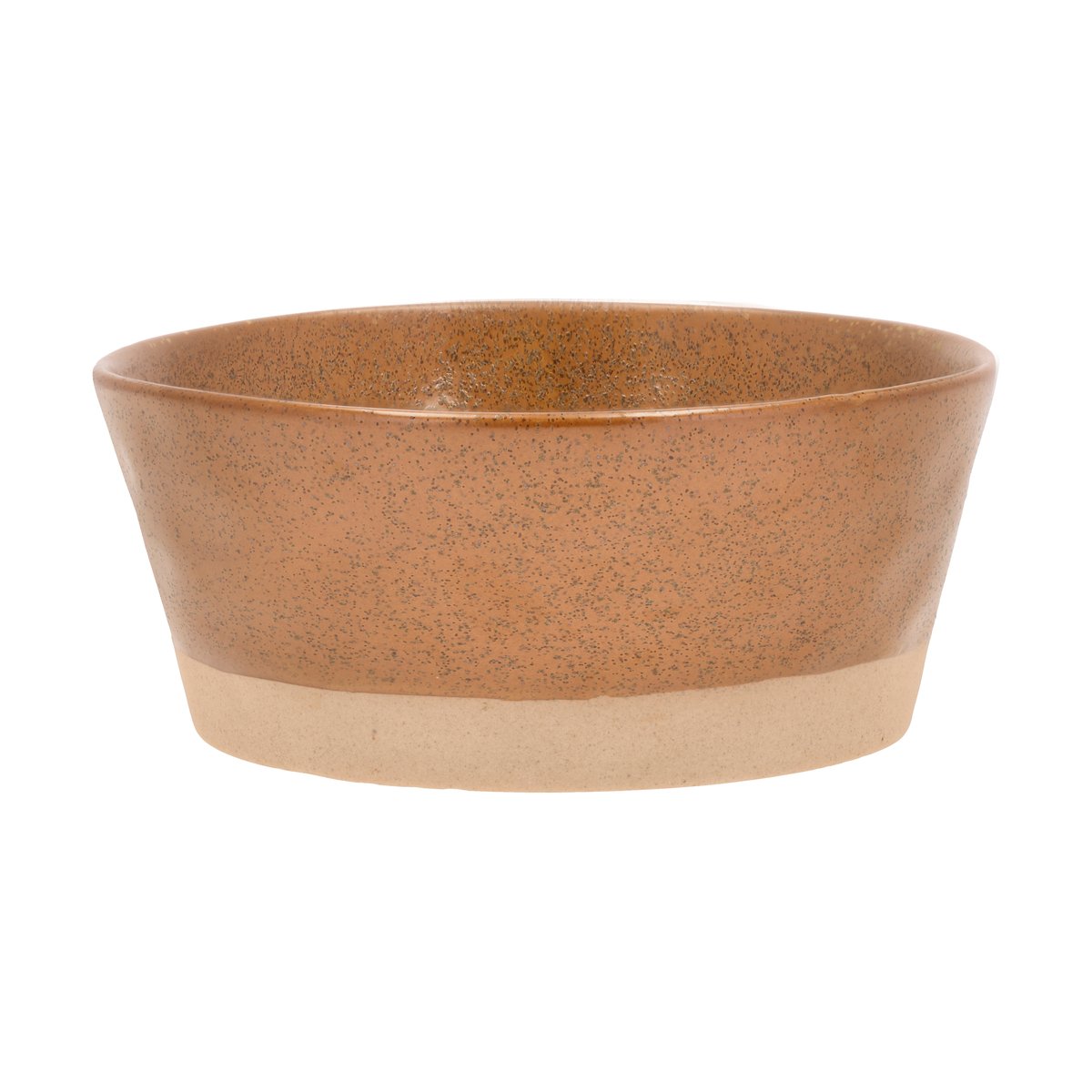 Villa Collection Fjord serveringsskål 19 cm Amber | Skandinavisk Design | Serveringsskålar | Orange