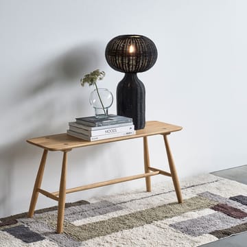 Laerk matta - Grå/offwhite, 90x180 cm - Villa Collection