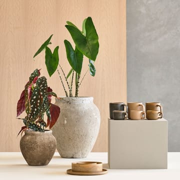 Loev kruka - Grå, stor - Villa Collection