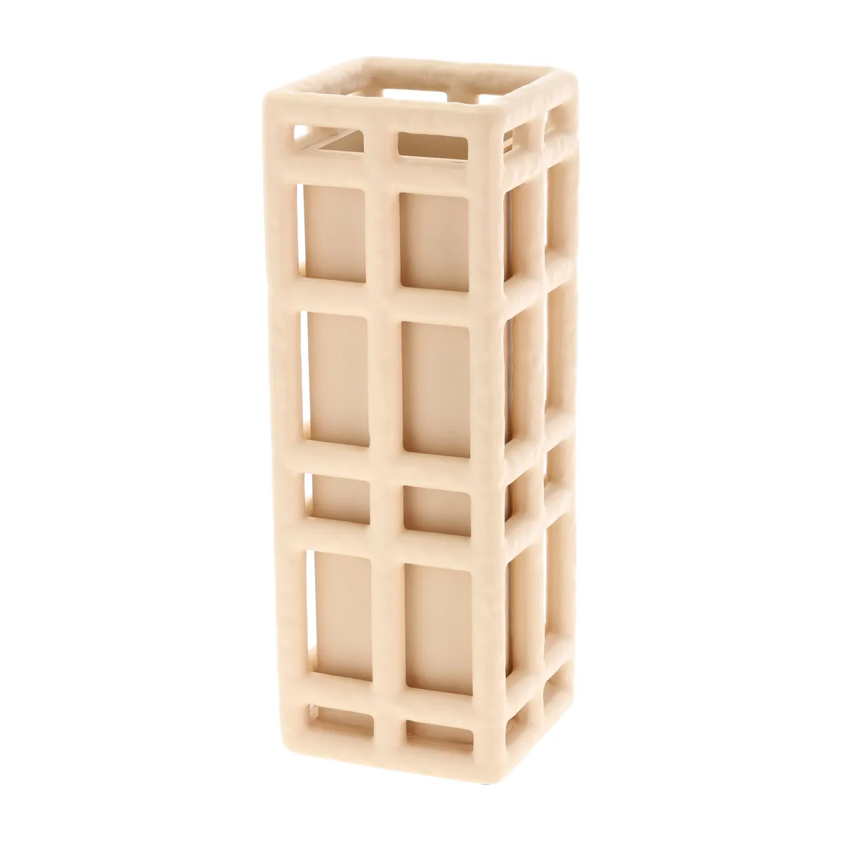 Villa Collection Lyng vas 11x11x30 cm Sand